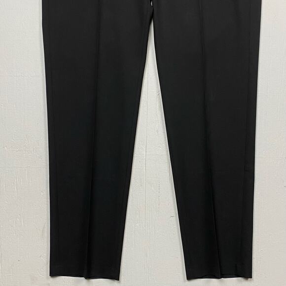 HAGGAR J M Premium Dress Pants Slim Super Flex Waist 2" Stretch Black 36x32 - Picture 2 of 11